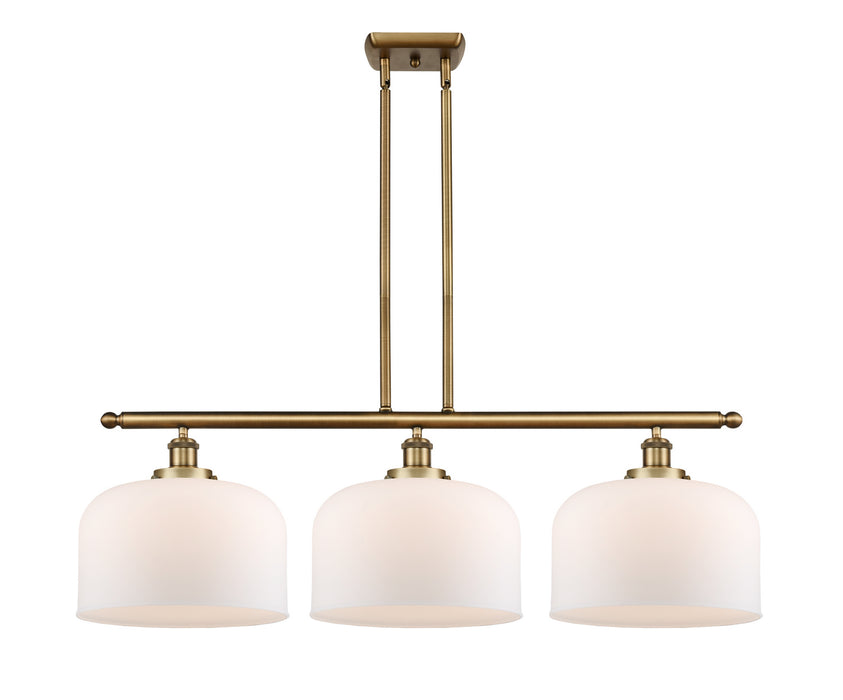 Innovations 916-3I-BB-G71-L-LED LED Island Pendant, Brushed Brass