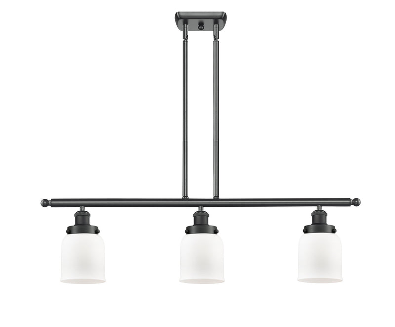 Innovations 916-3I-BK-G51 Three Light Island Pendant, Matte Black