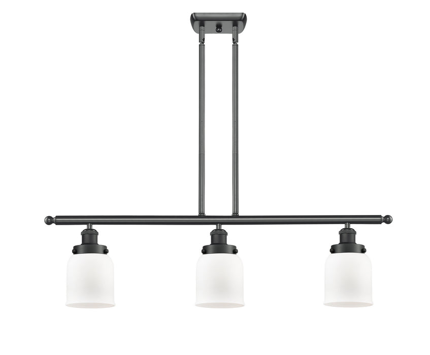 Innovations 916-3I-BK-G51-LED LED Island Pendant, Matte Black