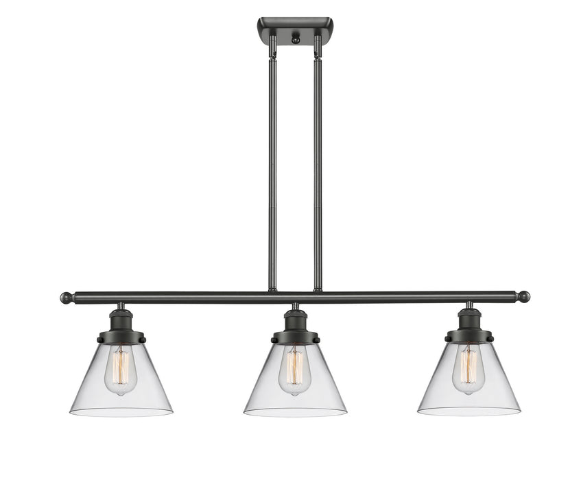 Innovations 916-3I-OB-G42 Three Light Island Pendant, Oil Rubbed Bronze