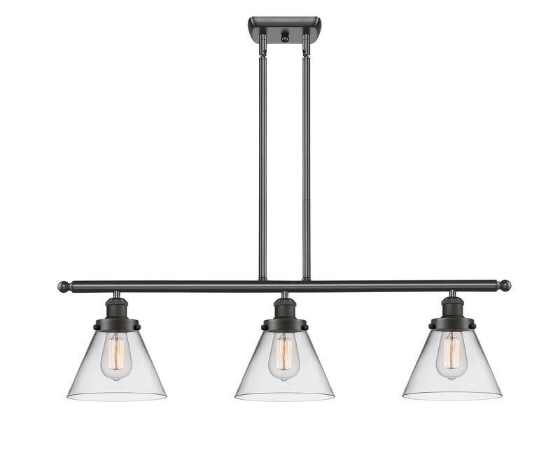 Innovations 916-3I-OB-G42-LED LED Island Pendant, Oil Rubbed Bronze