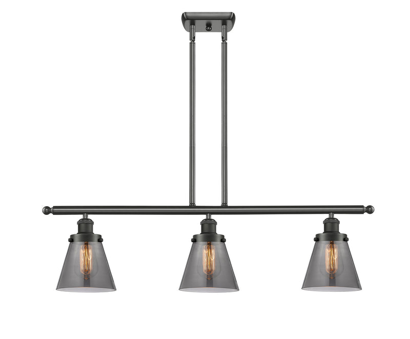 Innovations 916-3I-OB-G63 Three Light Island Pendant, Oil Rubbed Bronze