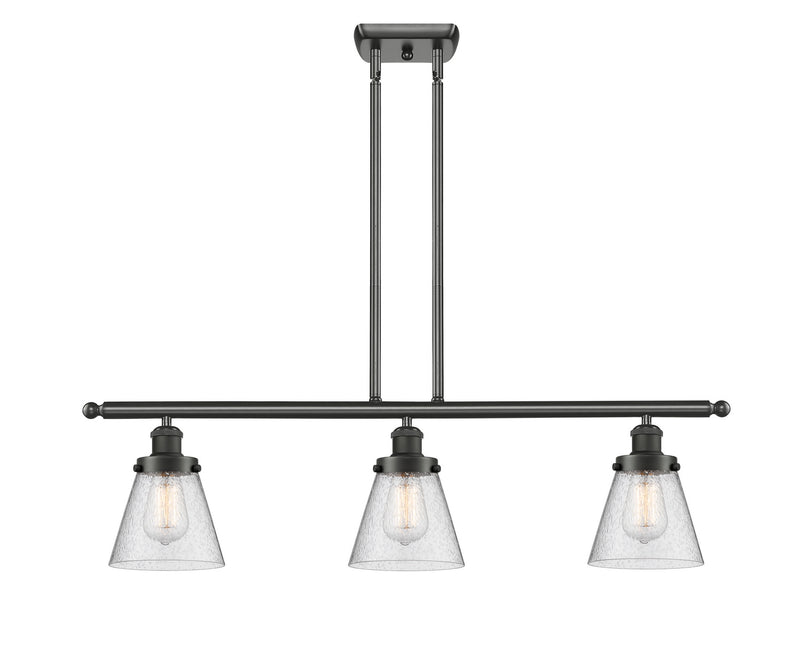 Innovations 916-3I-OB-G64 Three Light Island Pendant, Oil Rubbed Bronze