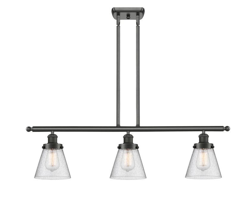 Innovations 916-3I-OB-G64-LED LED Island Pendant, Oil Rubbed Bronze