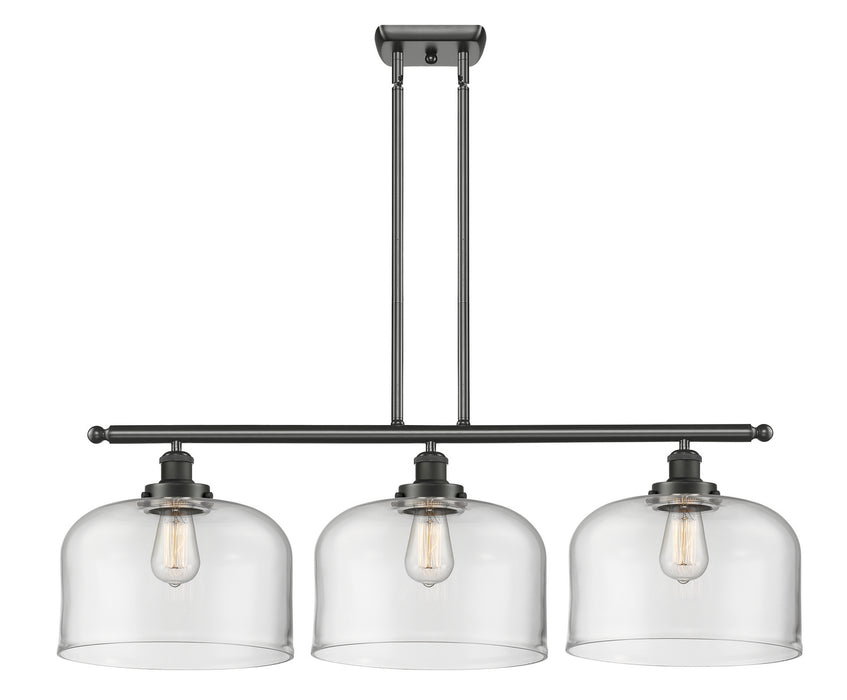Innovations 916-3I-OB-G72-L Three Light Island Pendant, Oil Rubbed Bronze