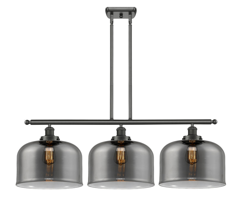 Innovations 916-3I-OB-G73-L Three Light Island Pendant, Oil Rubbed Bronze