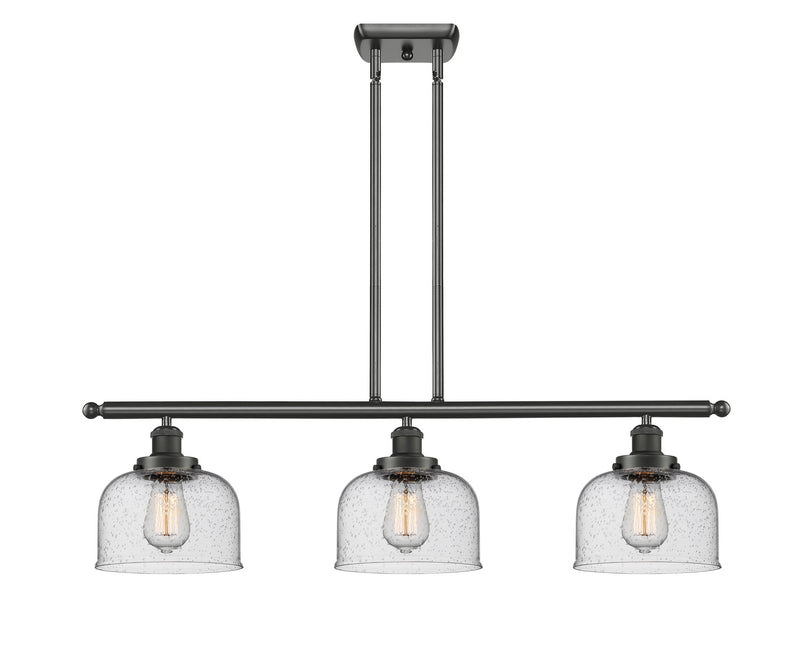 Innovations 916-3I-OB-G74 Three Light Island Pendant, Oil Rubbed Bronze