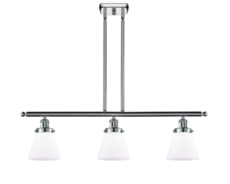 Innovations 916-3I-PC-G61-LED LED Island Pendant, Polished Chrome