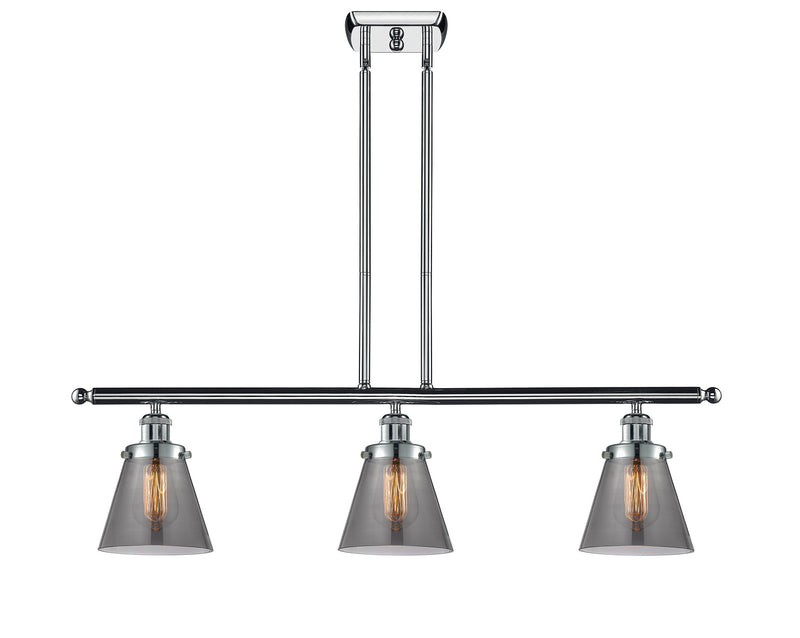 Innovations 916-3I-PC-G63-LED LED Island Pendant, Polished Chrome