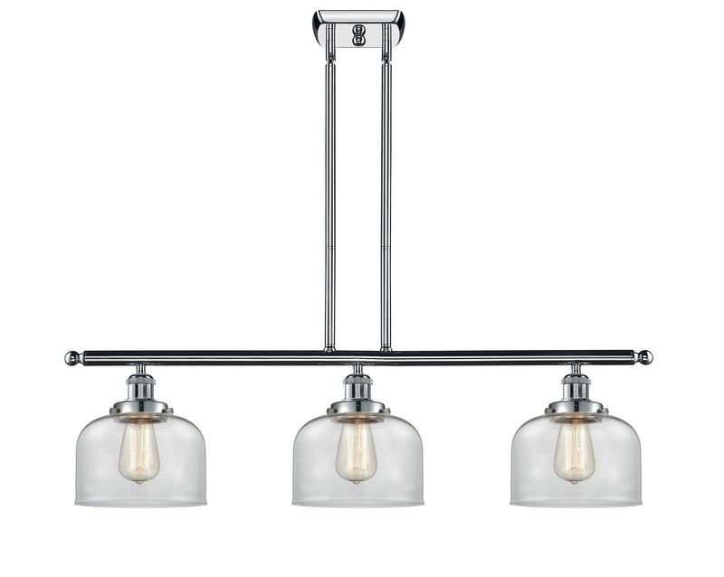 Innovations 916-3I-PC-G72 Three Light Island Pendant, Polished Chrome