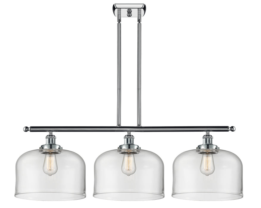 Innovations 916-3I-PC-G72-L Three Light Island Pendant, Polished Chrome