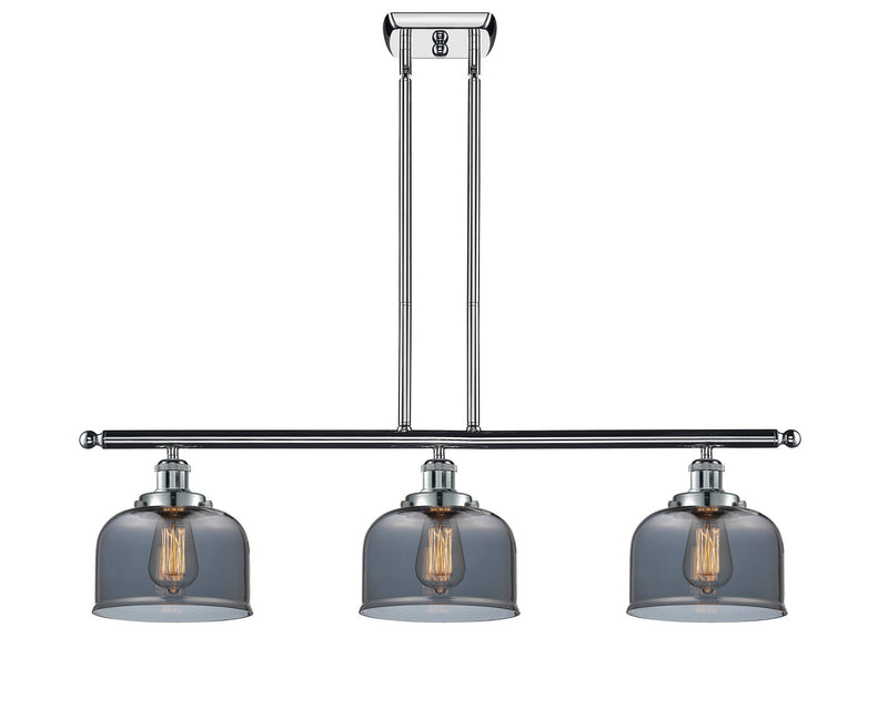 Innovations 916-3I-PC-G73 Three Light Island Pendant, Polished Chrome