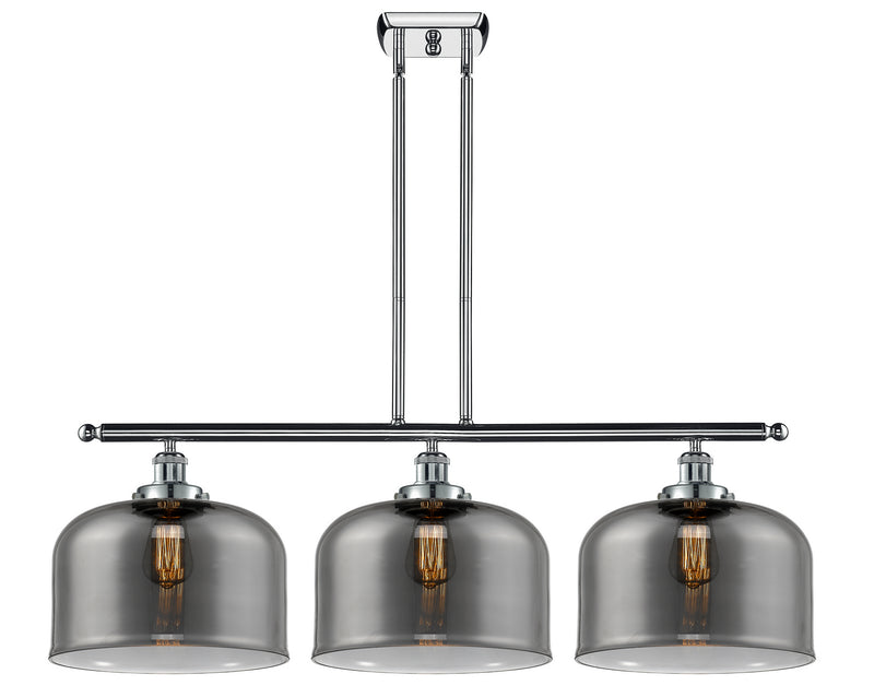 Innovations 916-3I-PC-G73-L-LED LED Island Pendant, Polished Chrome