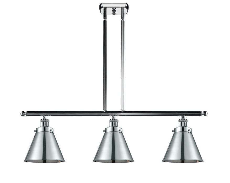 Innovations 916-3I-PC-M13-PC Three Light Island Pendant, Polished Chrome