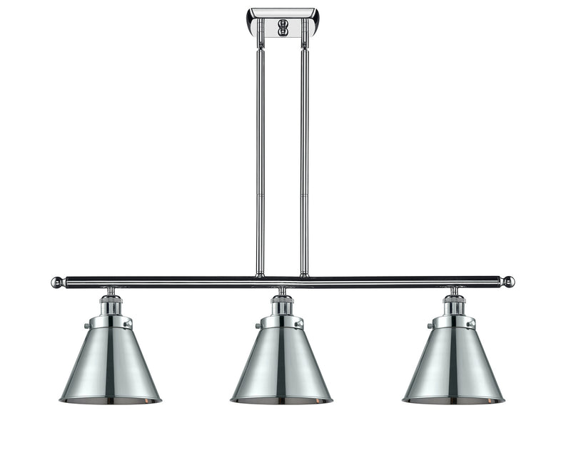 Innovations 916-3I-PC-M13-PC-LED LED Island Pendant, Polished Chrome