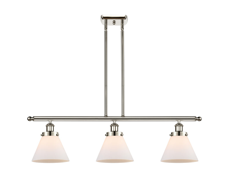 Innovations 916-3I-PN-G41 Three Light Island Pendant, Polished Nickel