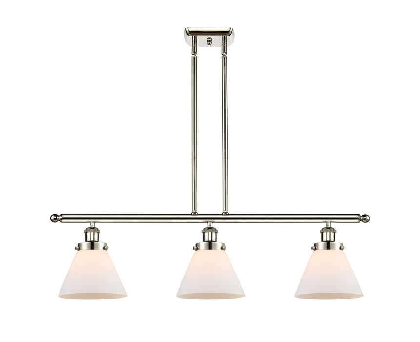 Innovations 916-3I-PN-G41 Three Light Island Pendant, Polished Nickel
