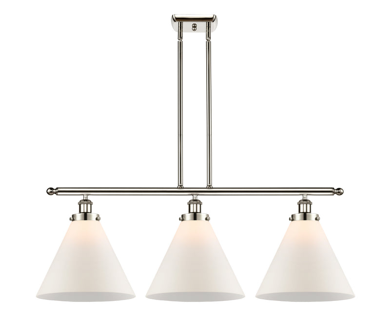 Innovations 916-3I-PN-G41-L-LED LED Island Pendant, Polished Nickel
