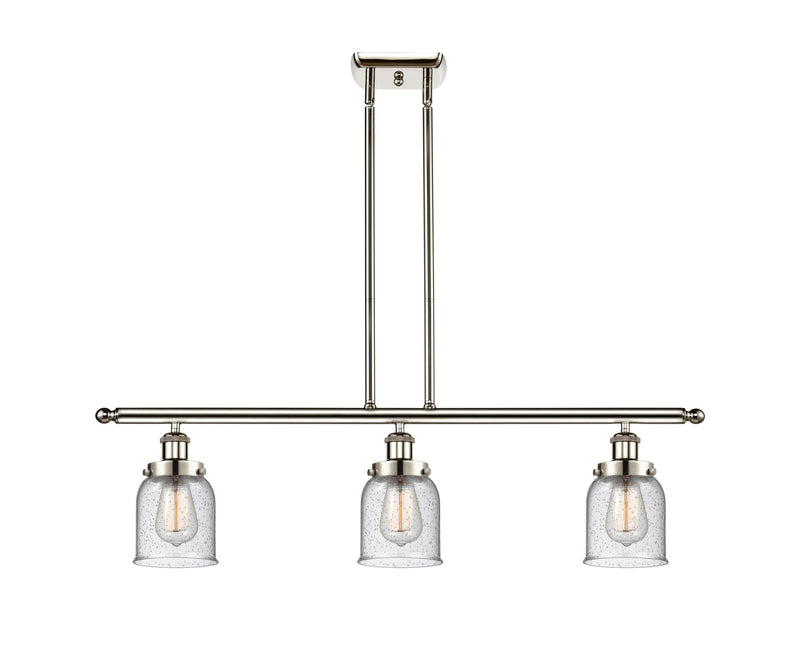 Innovations 916-3I-PN-G54 Three Light Island Pendant, Polished Nickel