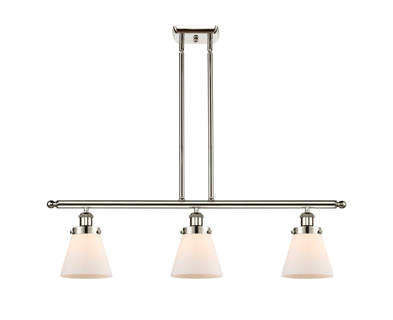 Innovations 916-3I-PN-G61-LED LED Island Pendant, Polished Nickel