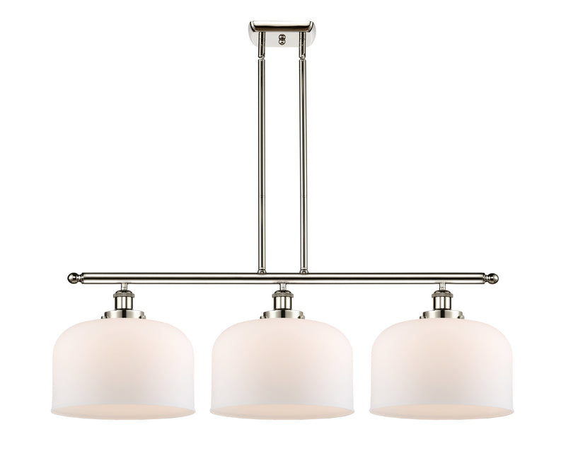 Innovations 916-3I-PN-G71-L-LED LED Island Pendant, Polished Nickel