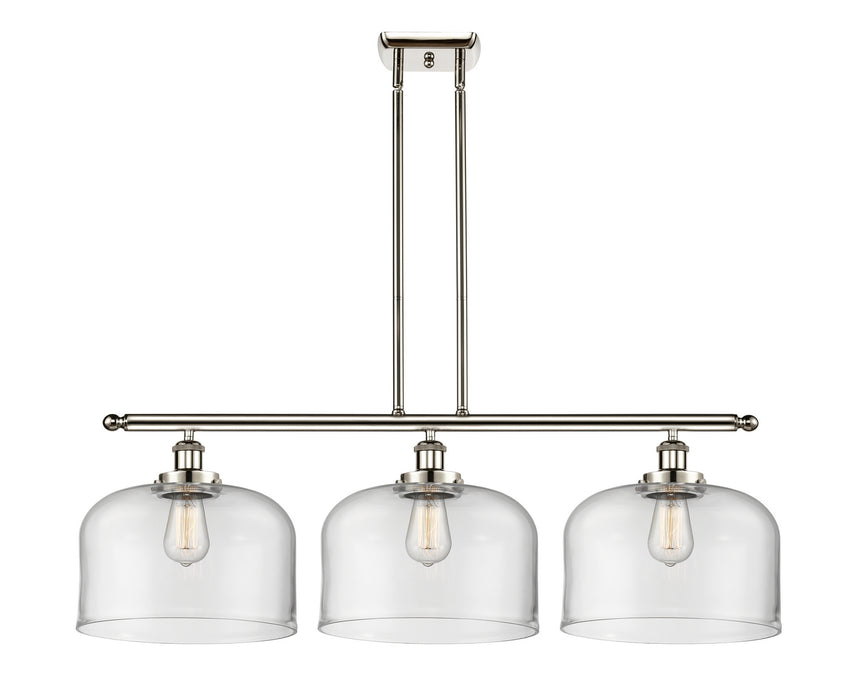 Innovations 916-3I-PN-G72-L-LED LED Island Pendant, Polished Nickel