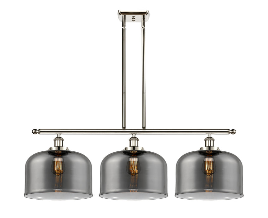 Innovations 916-3I-PN-G73-L-LED LED Island Pendant, Polished Nickel