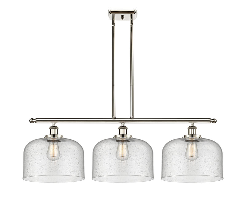 Innovations 916-3I-PN-G74-L-LED LED Island Pendant, Polished Nickel
