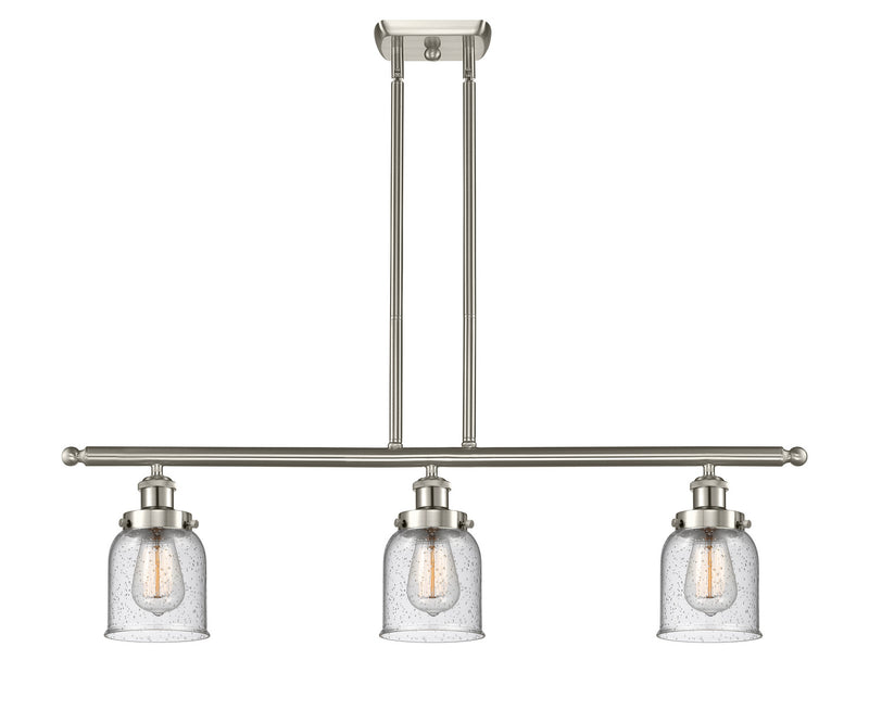 Innovations 916-3I-SN-G54 Three Light Island Pendant, Brushed Satin Nickel
