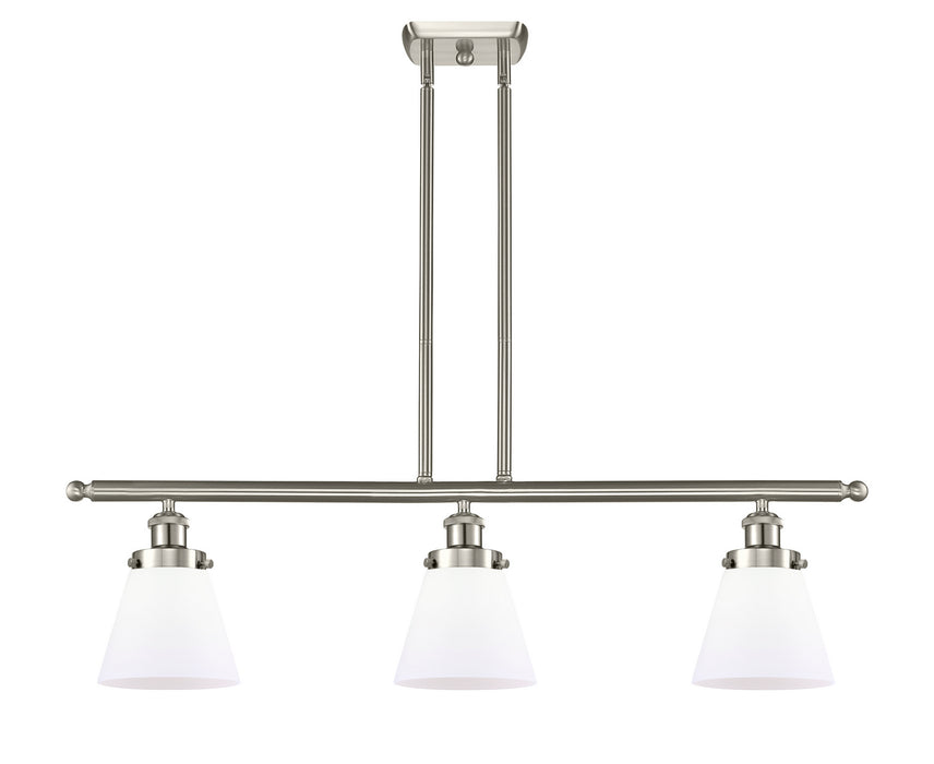 Innovations 916-3I-SN-G61-LED LED Island Pendant, Brushed Satin Nickel