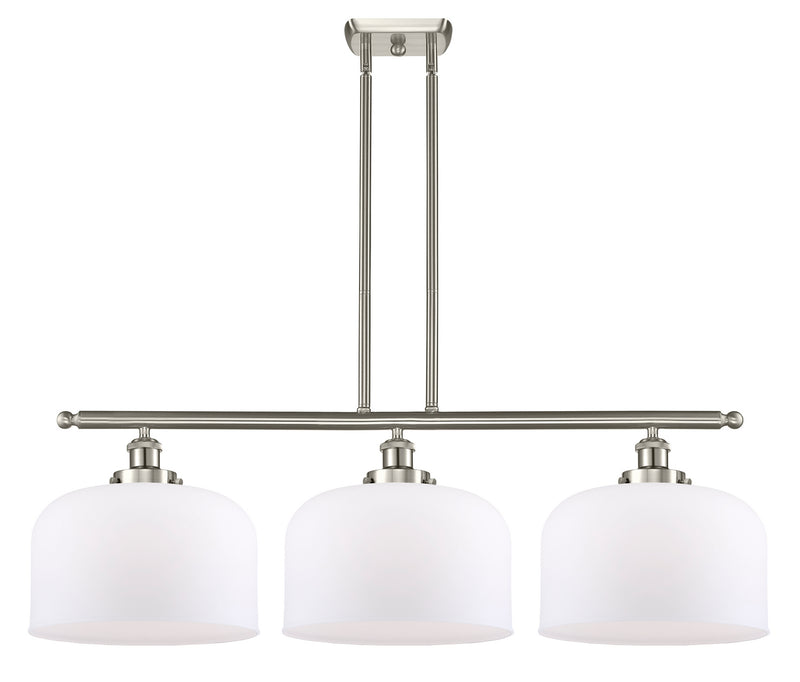 Innovations 916-3I-SN-G71-L Three Light Island Pendant, Brushed Satin Nickel