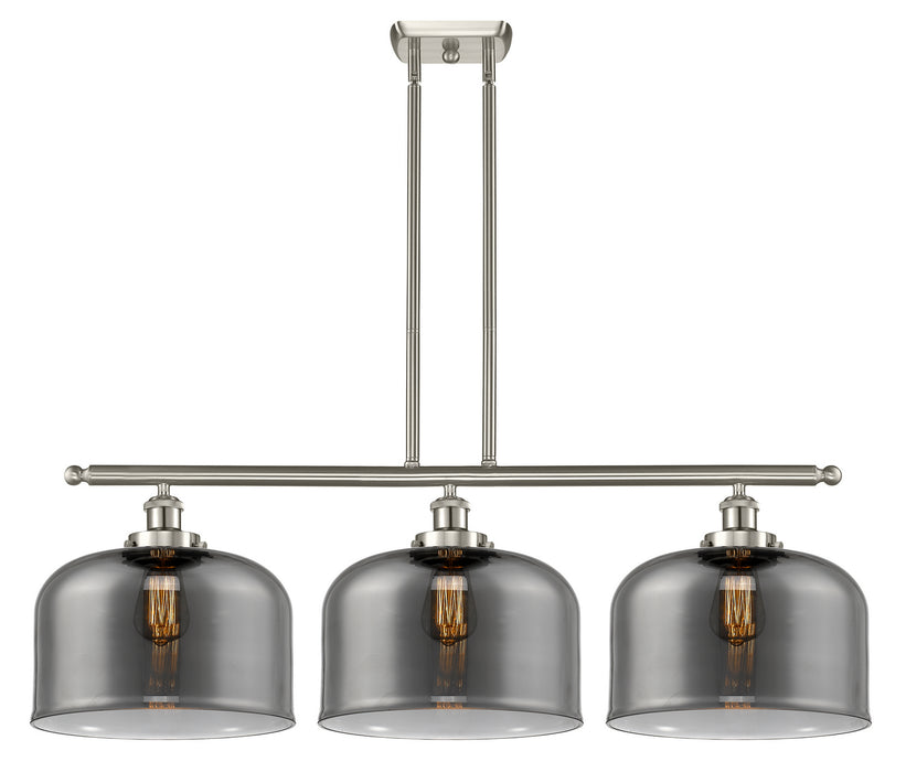 Innovations 916-3I-SN-G73-L Three Light Island Pendant, Brushed Satin Nickel