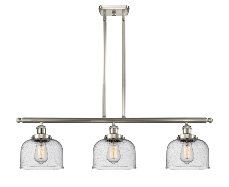 Innovations 916-3I-SN-G74-LED LED Island Pendant, Brushed Satin Nickel