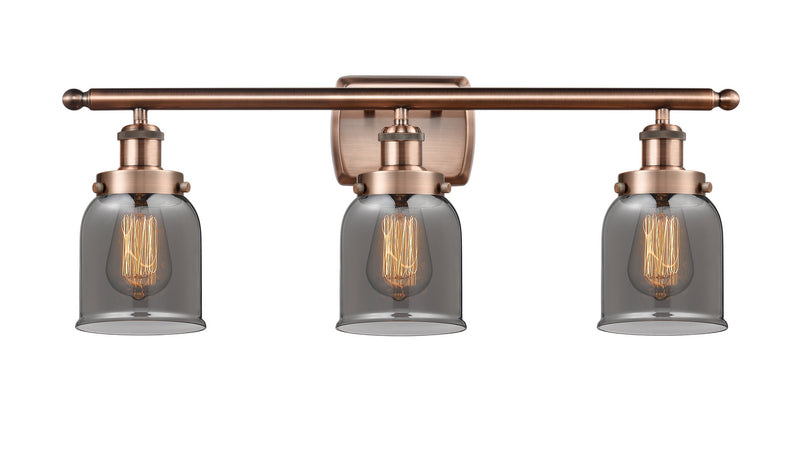Innovations 916-3W-AC-G53-LED LED Bath Vanity, Antique Copper