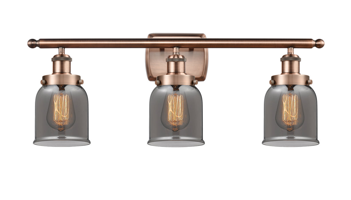 Innovations 916-3W-AC-G53-LED LED Bath Vanity, Antique Copper