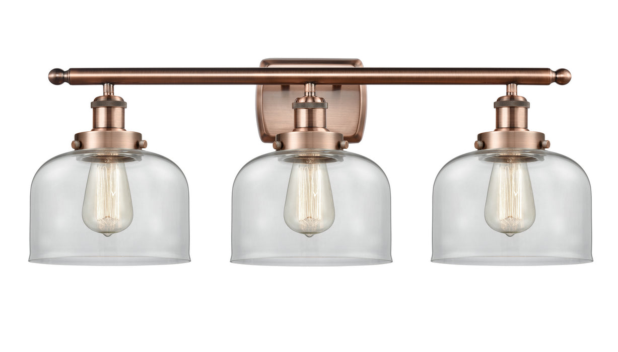 Innovations 916-3W-AC-G72-LED LED Bath Vanity, Antique Copper