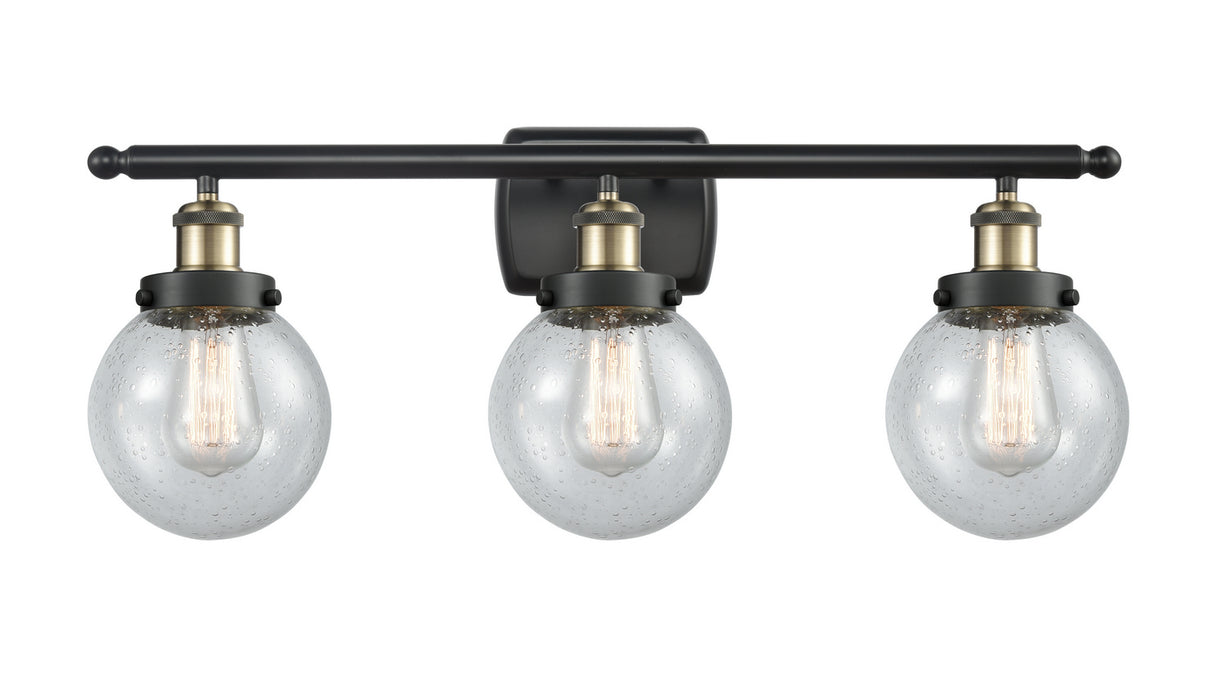 Innovations 916-3W-BAB-G204-6-LED LED Bath Vanity, Black Antique Brass
