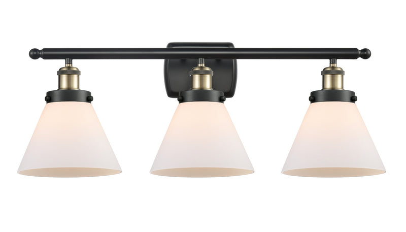Innovations 916-3W-BAB-G41 Three Light Bath Vanity, Black Antique Brass