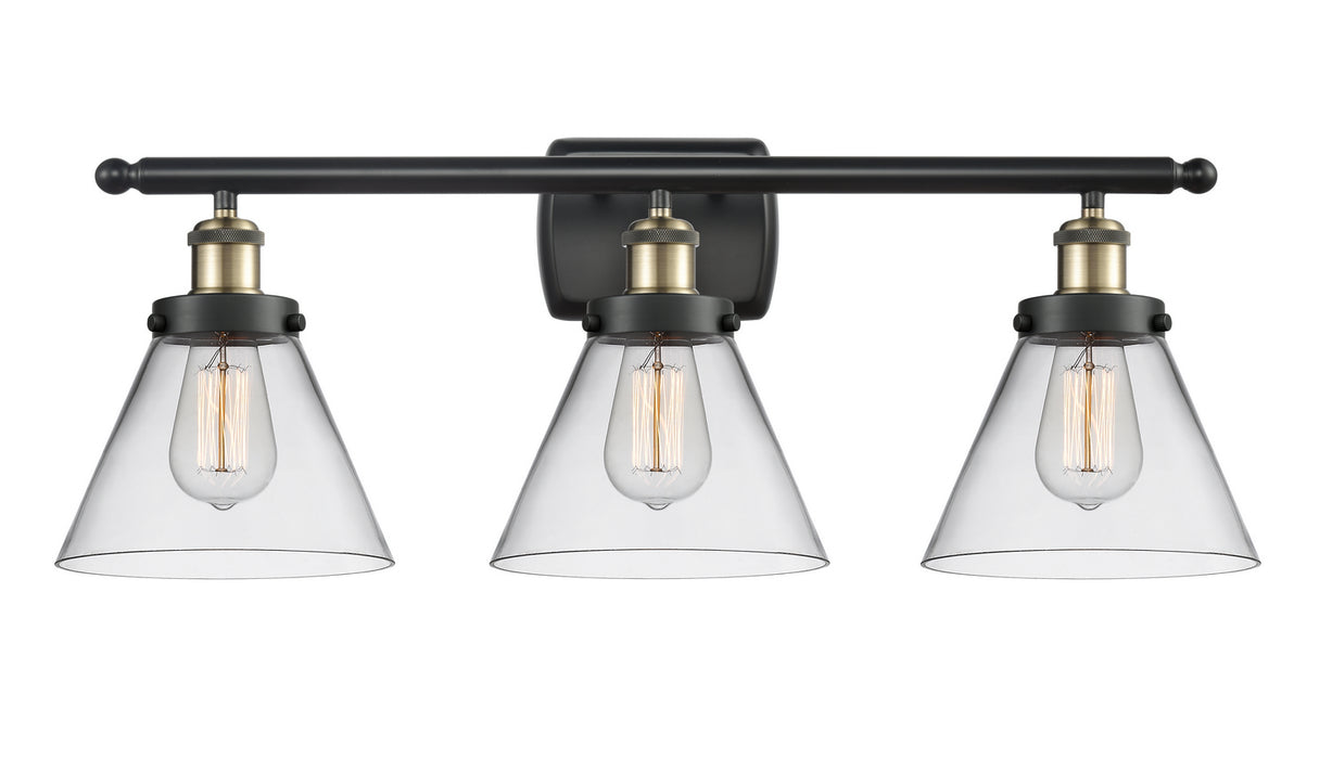 Innovations 916-3W-BAB-G42 Three Light Bath Vanity, Black Antique Brass