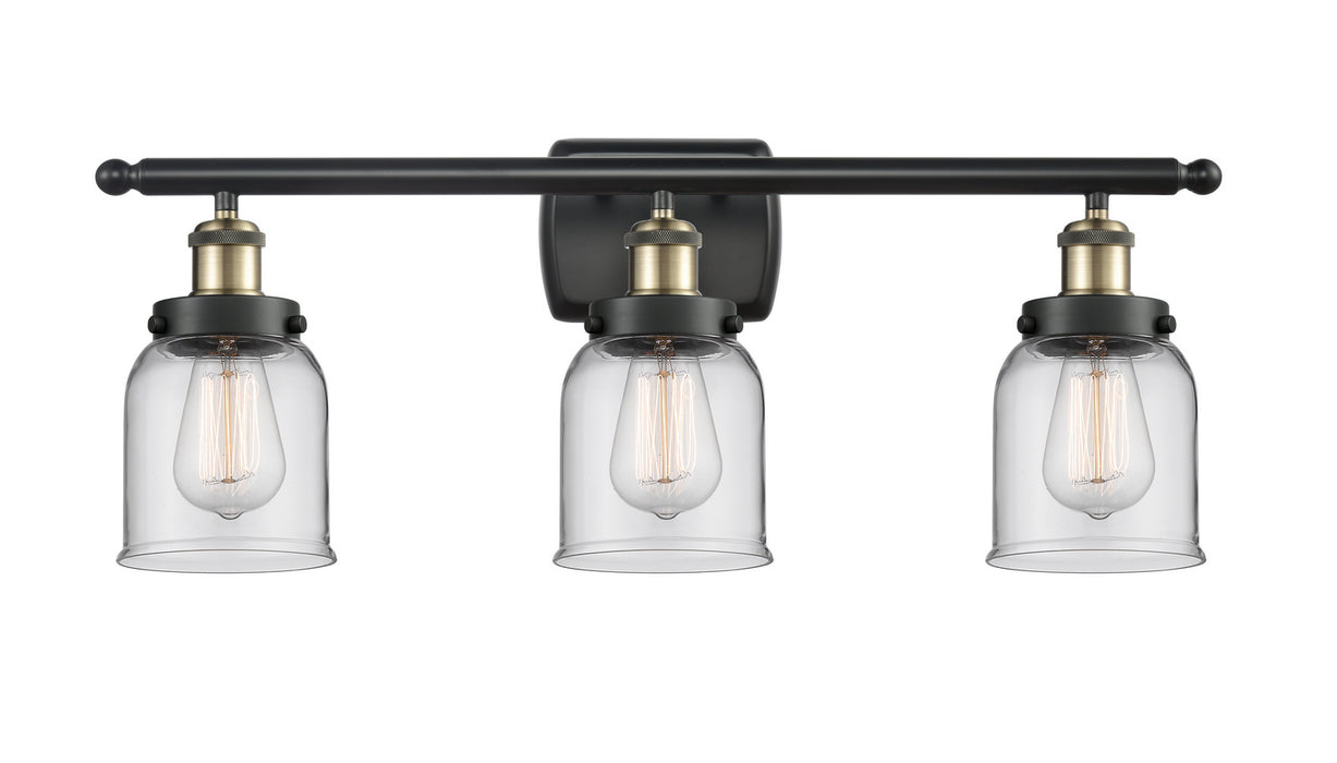 Innovations 916-3W-BAB-G52 Three Light Bath Vanity, Black Antique Brass