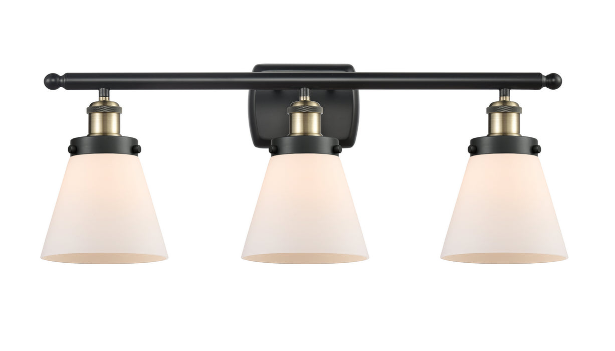 Innovations 916-3W-BAB-G61 Three Light Bath Vanity, Black Antique Brass