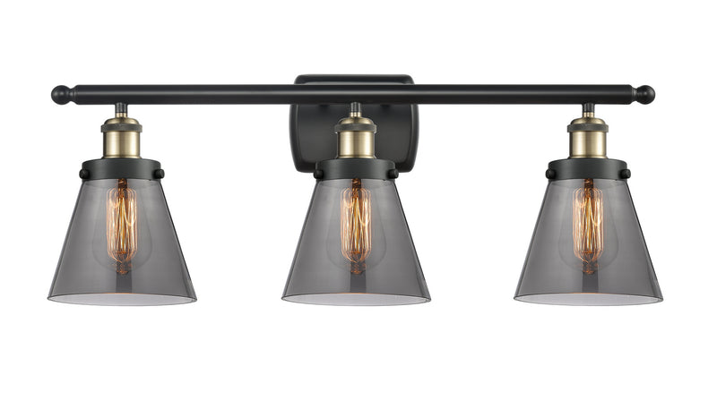 Innovations 916-3W-BAB-G63-LED LED Bath Vanity, Black Antique Brass