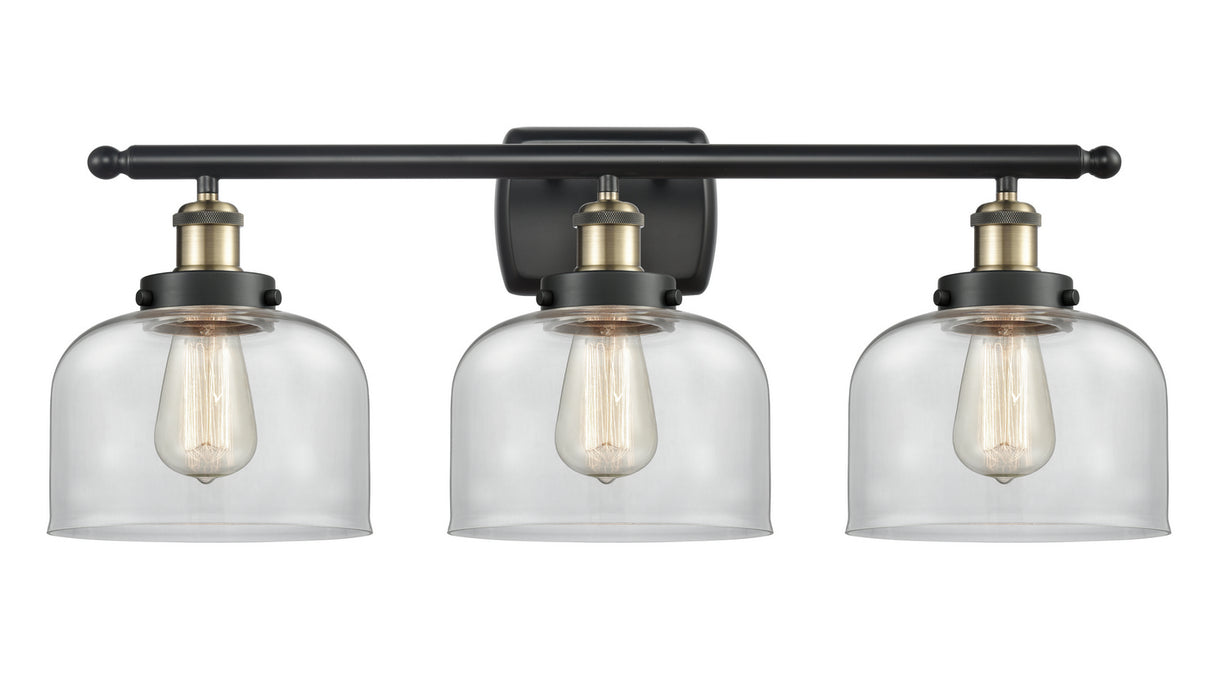 Innovations 916-3W-BAB-G72 Three Light Bath Vanity, Black Antique Brass
