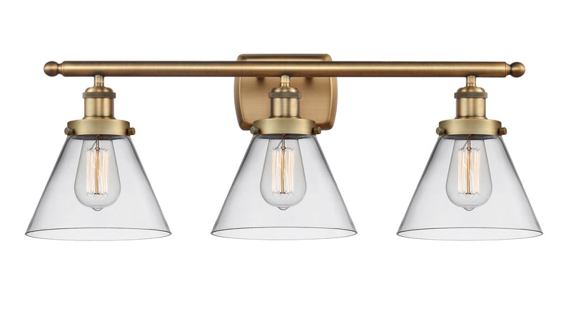 Innovations 916-3W-BB-G42-LED LED Bath Vanity, Brushed Brass