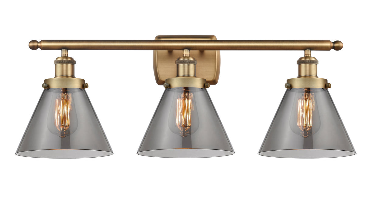 Innovations 916-3W-BB-G43-LED LED Bath Vanity, Brushed Brass