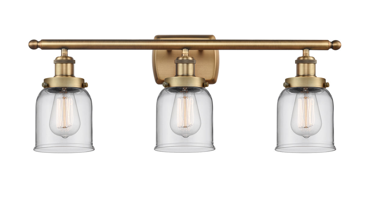 Innovations 916-3W-BB-G52-LED LED Bath Vanity, Brushed Brass