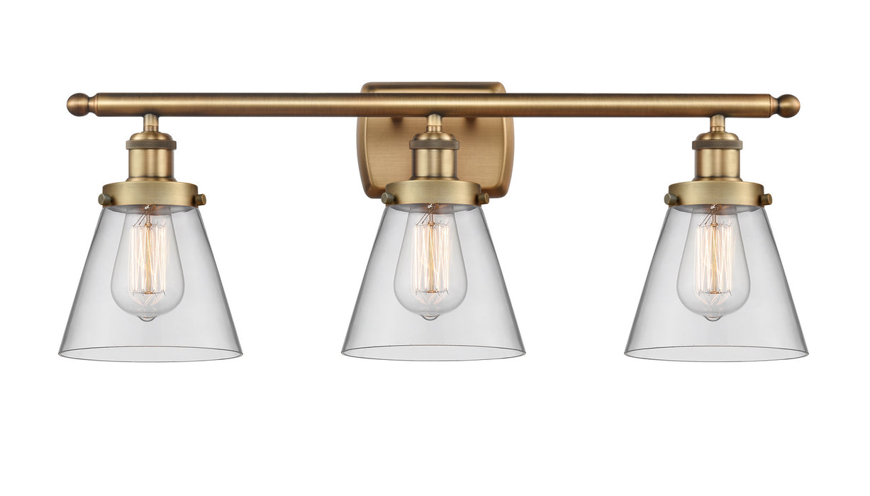 Innovations 916-3W-BB-G62-LED LED Bath Vanity, Brushed Brass