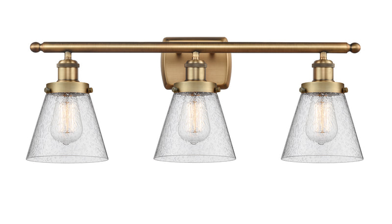 Innovations 916-3W-BB-G64-LED LED Bath Vanity, Brushed Brass