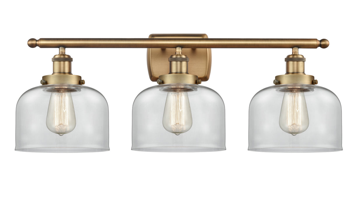 Innovations 916-3W-BB-G72-LED LED Bath Vanity, Brushed Brass