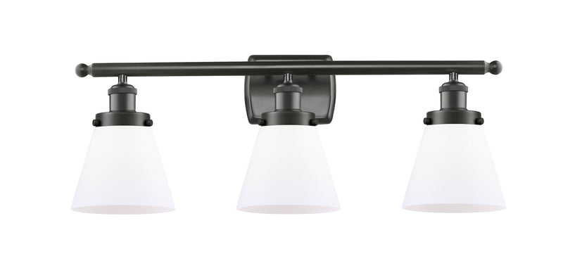 Innovations 916-3W-OB-G61 Three Light Bath Vanity, Oil Rubbed Bronze